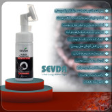 فوم شستشو براش دار سودا مدل ذغال فعال مناسب انوع پوست حجم 150 میلی لیتر