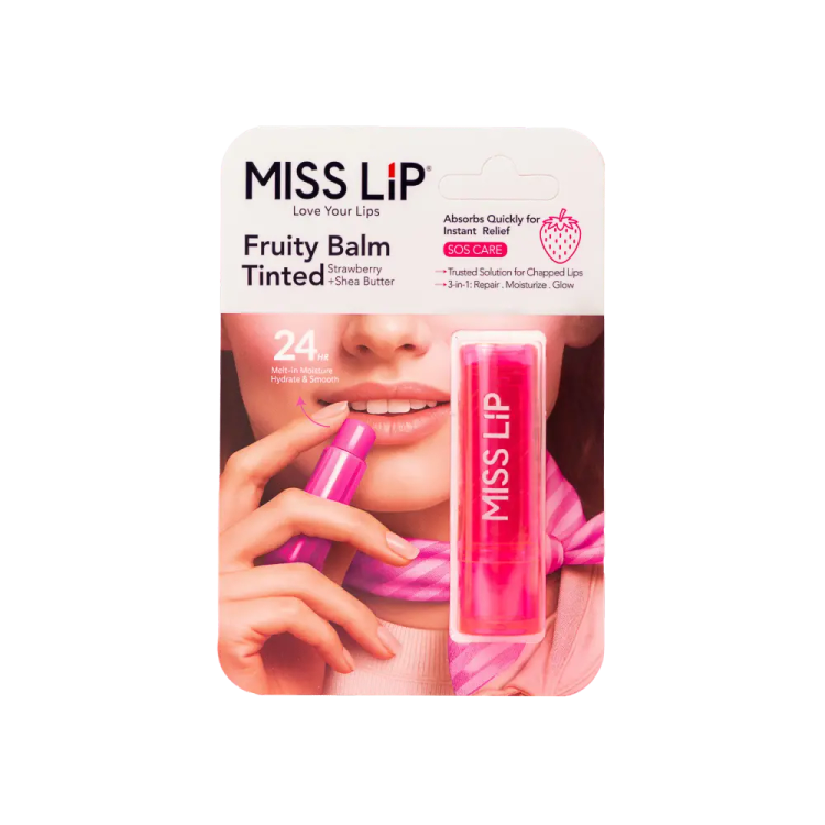 بالم لب رنگی توت فرنگی میس لیپ حجم 4.8 گرم