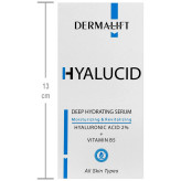 سرم صورت حاوی اسید هیالورونیک و ویتامین B5 درمالیفت مدل هیالوسید حجم 30 میلی لیتر