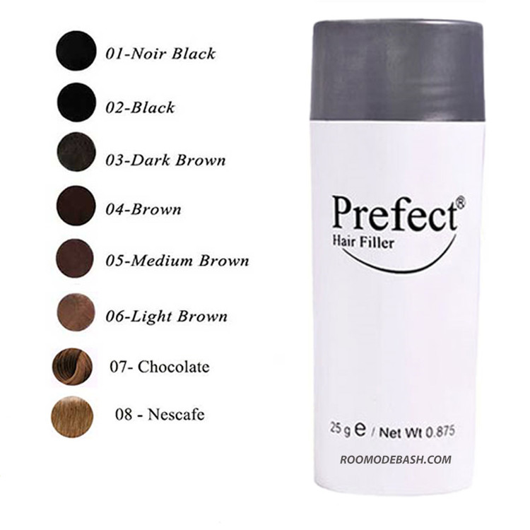 پودر پرپشت کننده موی سر پرفکت وزن ۲۵ گرم