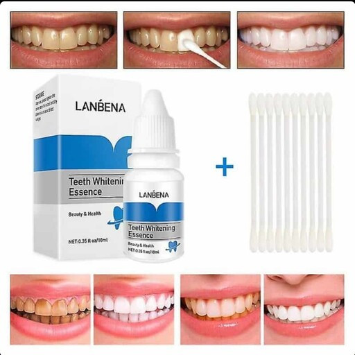 قطره سفید کننده دندان لانبنا حجم 10 میلی لیتر