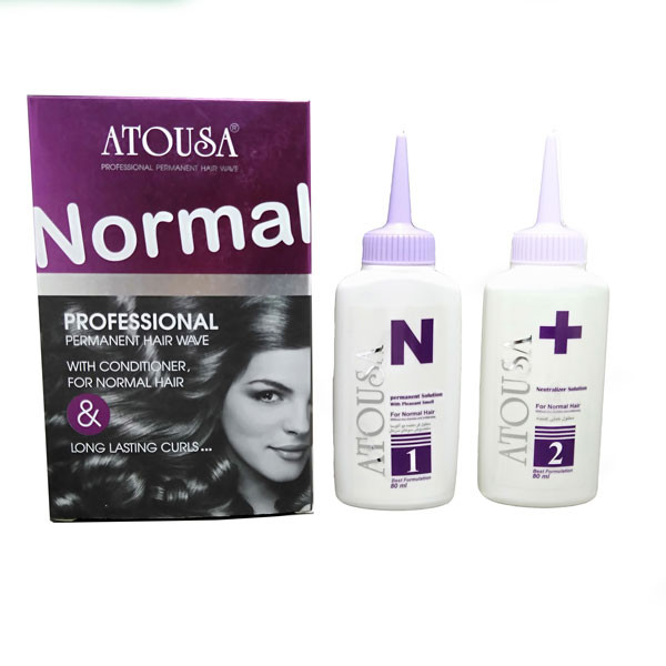 محلول فر کننده مو آتوسا مخصوص موهای معمولی