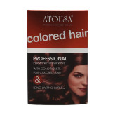 محلول فر کننده مو آتوسا مخصوص موهای رنگ شده