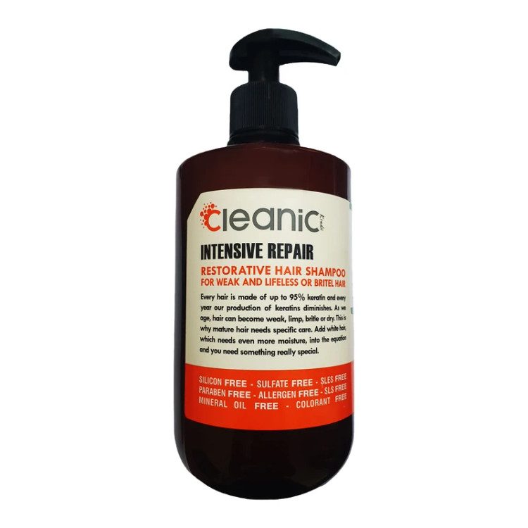 شامپو ترمیم کننده و تقویت کننده بدون سولفات کلینیک حجم 550 میلی لیتر