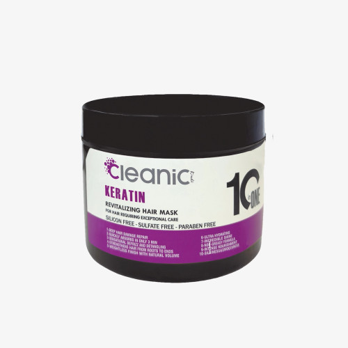 ماسک مو داخل حمام کلینیک کیندی مدل کراتین حجم 500 میلی لیتر