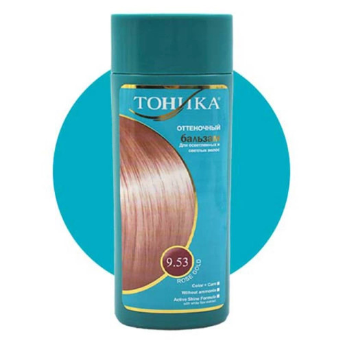 شامپو رنگساژ توهیکا شماره 9.53 رنگ رزگلد حجم 150 میلی لیتر