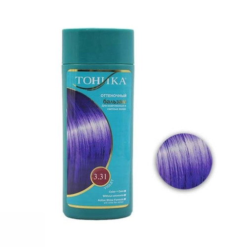 شامپو رنگساژ توهیکا شماره 3.31 رنگ بنفش حجم 150 میلی لیتر