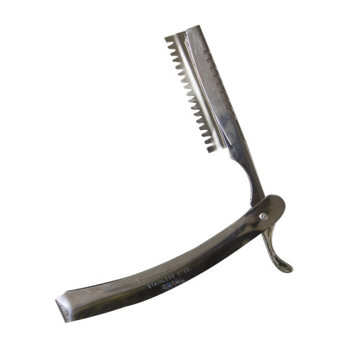 دسته تیغ اصلاح ابرو تمام استیل رویال