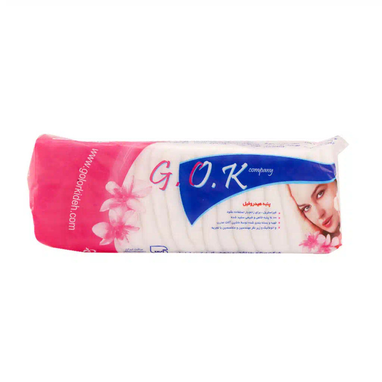 پنبه هیدروفیل گل ارکیده خراسان حجم 100 گرم