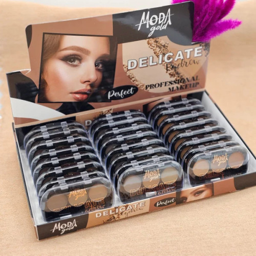 سایه ابرو 3 رنگ برند مودا