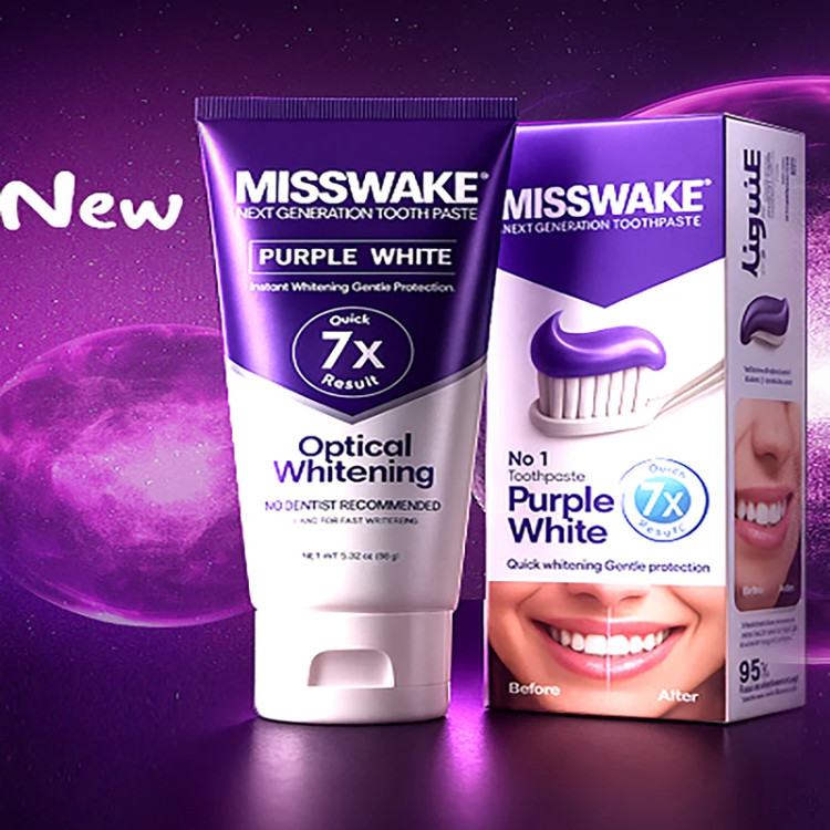 خمیر دندان ضد زردی میسویک حجم 75 میلی لیتر