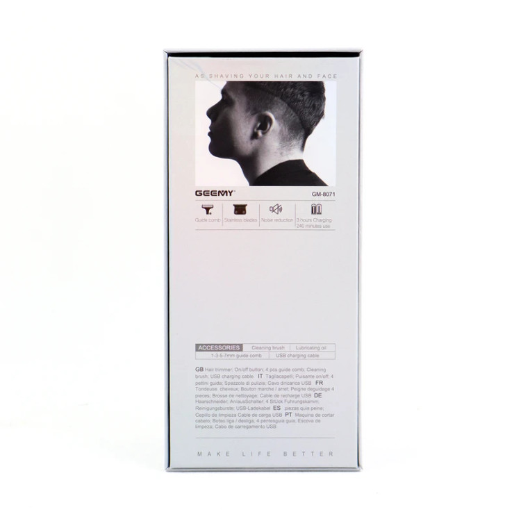 ماشین اصلاح موی سر و صورت شارژی جیمی مدل GM-8071