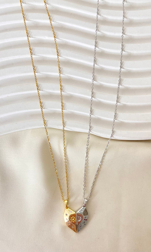 گردنبند ست قلبی