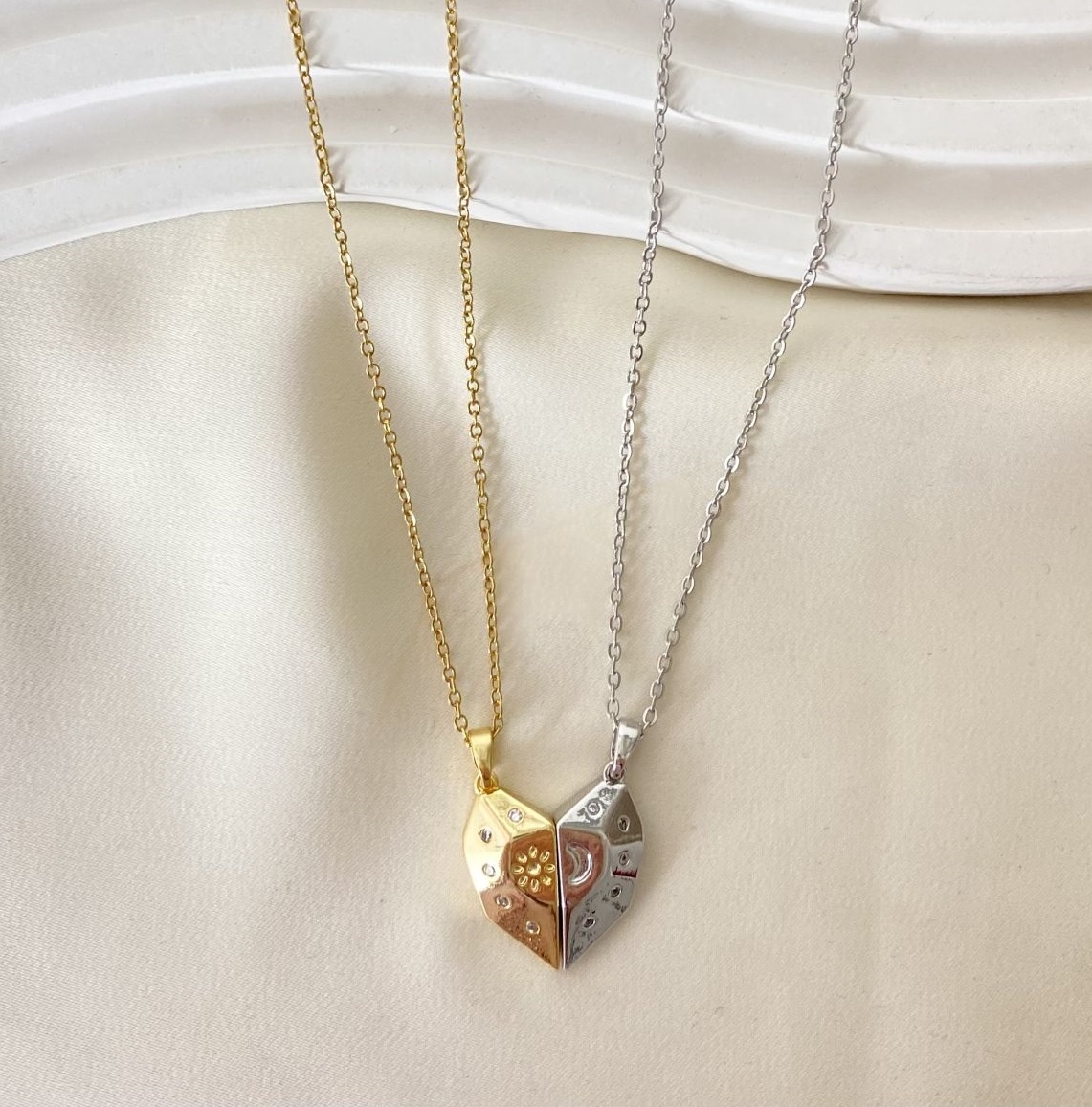 گردنبند ست قلبی