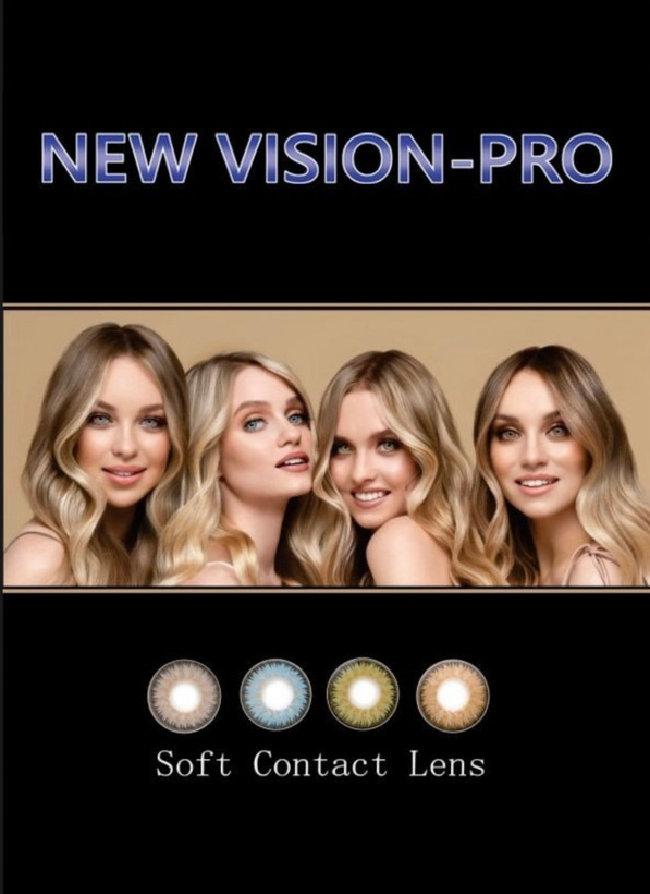 لنز رنگی چشم نیو ویژن پرو رنگ Gray 2