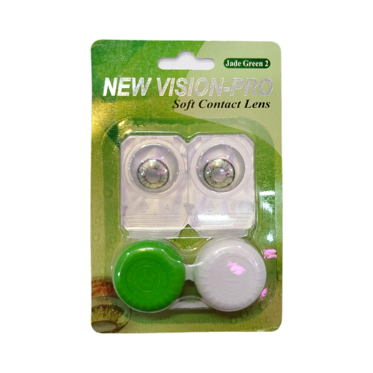 لنز رنگی چشم نیو ویژن پرو رنگ Jade Green 2