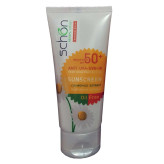 کرم ضدآفتاب بدون رنگ شون SPF50 مناسب پوست های چرب حجم 50 میلی لیتر