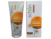 کرم ضدآفتاب بدون رنگ شون SPF50 مناسب پوست های چرب حجم 50 میلی لیتر