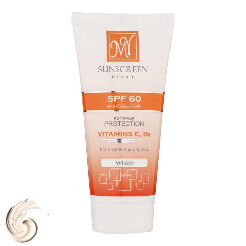 کرم ضدآفتاب بیرنگ مای SPF60 مناسب پوست نرمال تا خشک حجم 50 میلیلیتر