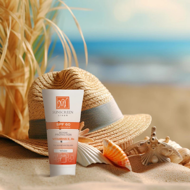 کرم ضدآفتاب بیرنگ مای SPF60 مناسب پوست نرمال تا خشک حجم 50 میلیلیتر