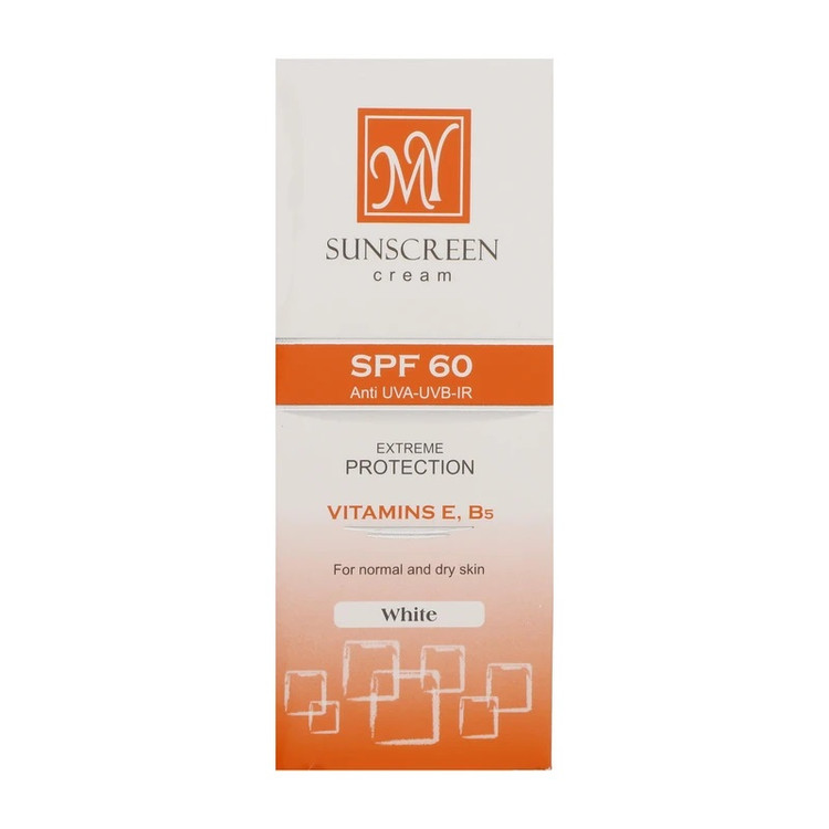 کرم ضدآفتاب بیرنگ مای SPF60 مناسب پوست نرمال تا خشک حجم 50 میلیلیتر