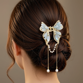 گیره مو مجلسی پروانه ای کد 02