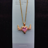 گردنبند طرح قلب بالدار