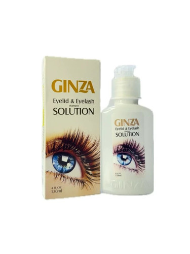 مایع لنز گینزا GINZA حجم 120 میلی لیتر