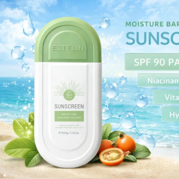 کرم ضد آفتاب بی رنگ صورت استلین SPF 90 مناسب برای پوست های چرب؛ حجم 100 میلی لیتر