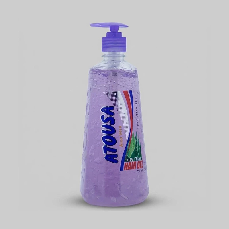 ژل مو آتوسا حاوی عصاره آلوئه ورا و ویتامین B5 حجم 750 میلی‌لیتر