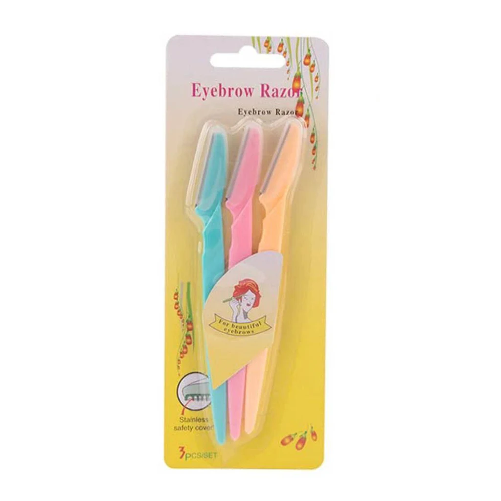 تیغ اصلاح صورت ۳ عددی | Eyebrow Razor
