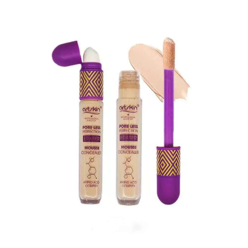 کانسیلر مایع پد دار و فول کاور آرت اسکین ARTSKIN مدل ERASER حجم 7 میلی لیتر