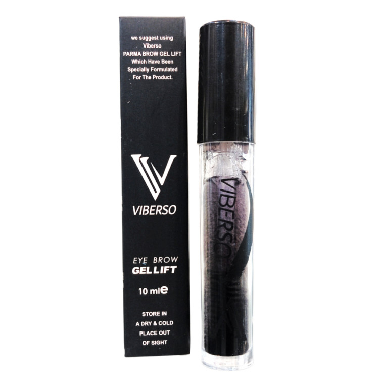 ژل لیفت ابرو حجم دهنده رنگ مشکی ویبرسو Viberso حجم 10 میلی لیتر