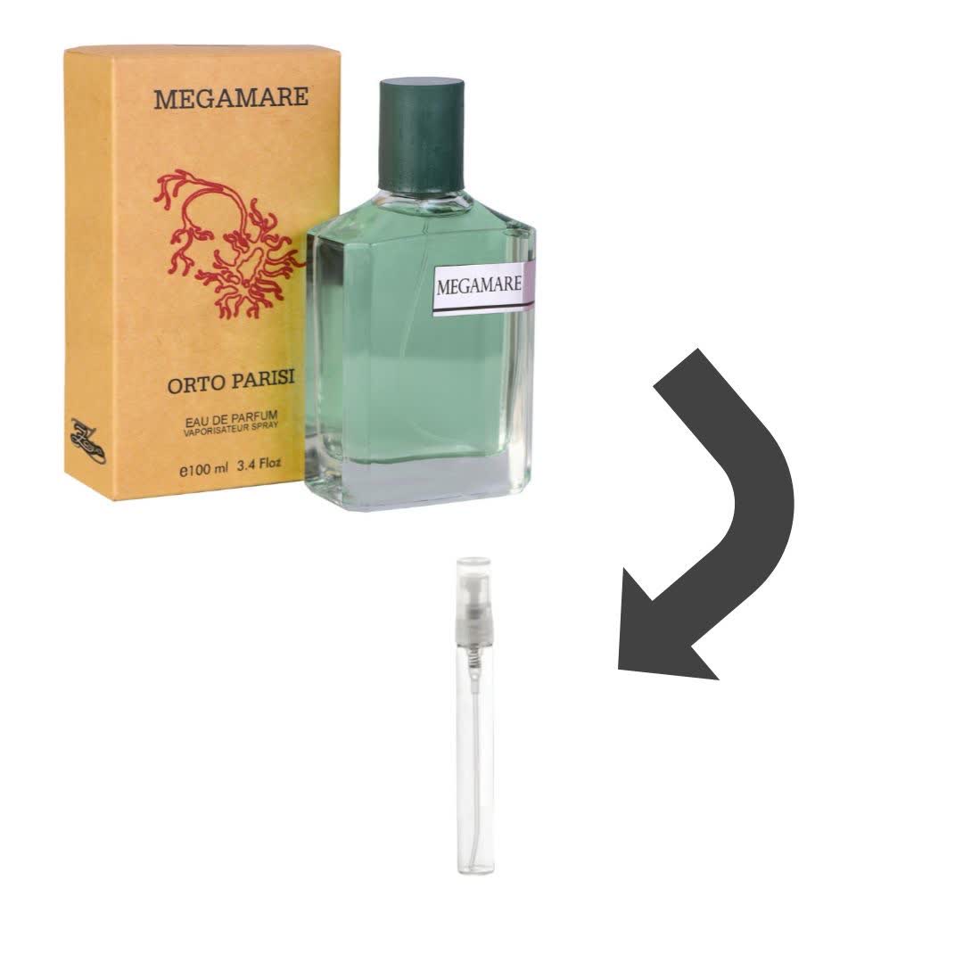 عطر گرمی ( مگاماره ) برند پارفاروم حجم 10 میلی لیتر