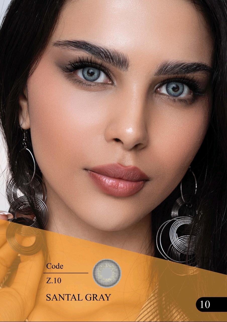لنز رنگی زیرو سون کد Z.10 (SANTAL GRAY)